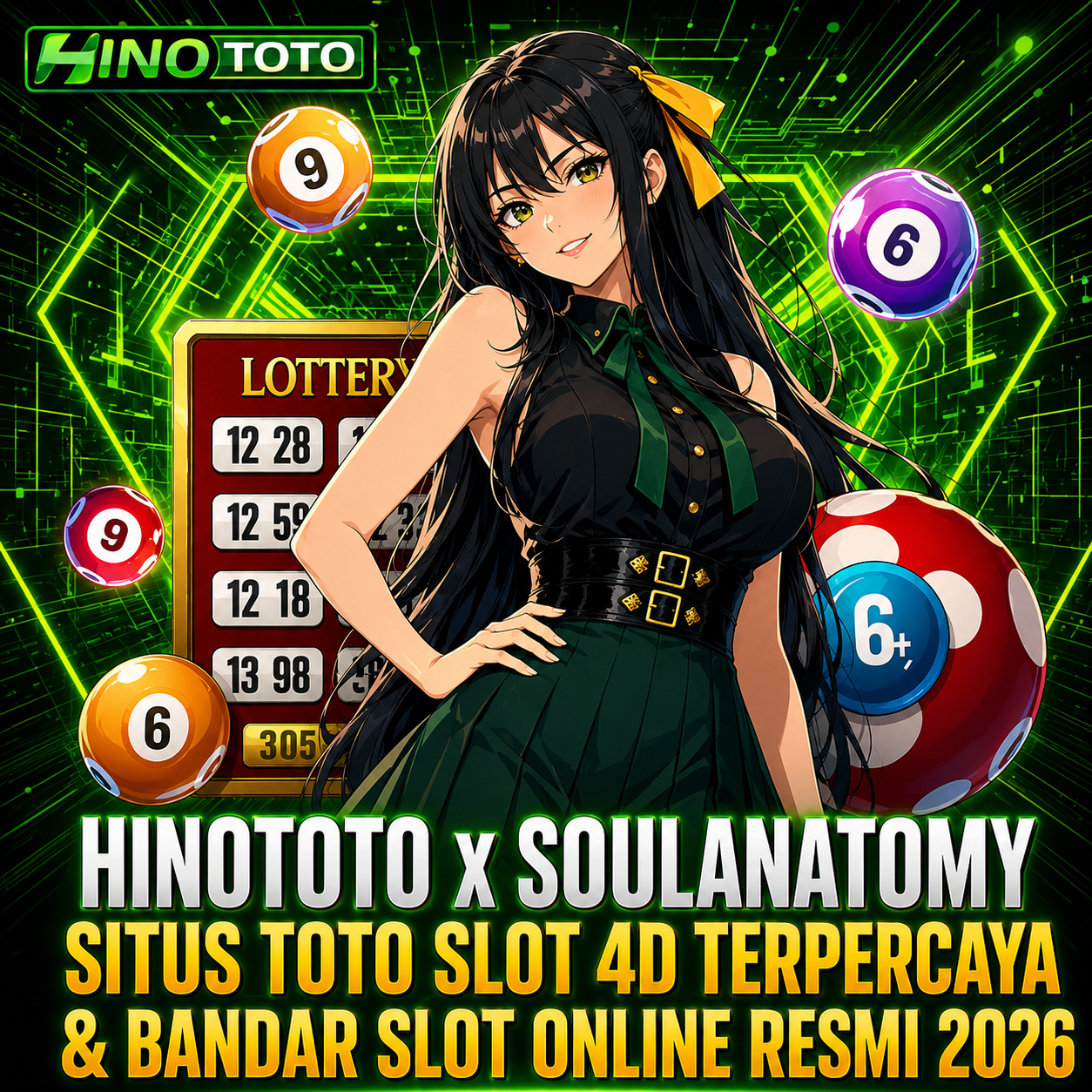 HINOTOTO x SOULANATOMY - Situs Toto Slot 4D Terpercaya & Bandar Slot Online Resmi 2026